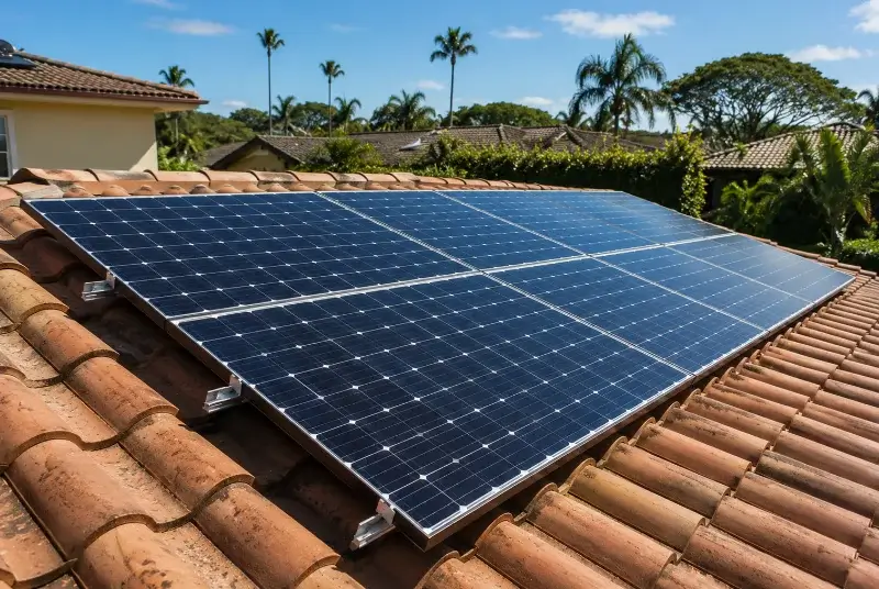 Installation de panneaux solaires à Baneins