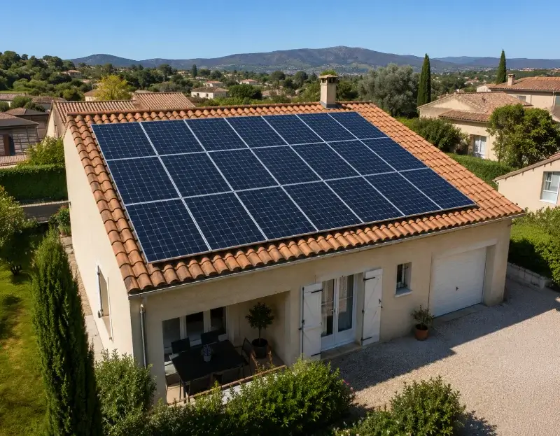 Prime à l'autoconsommation panneaux solaires Baneins — aide financière de l'État